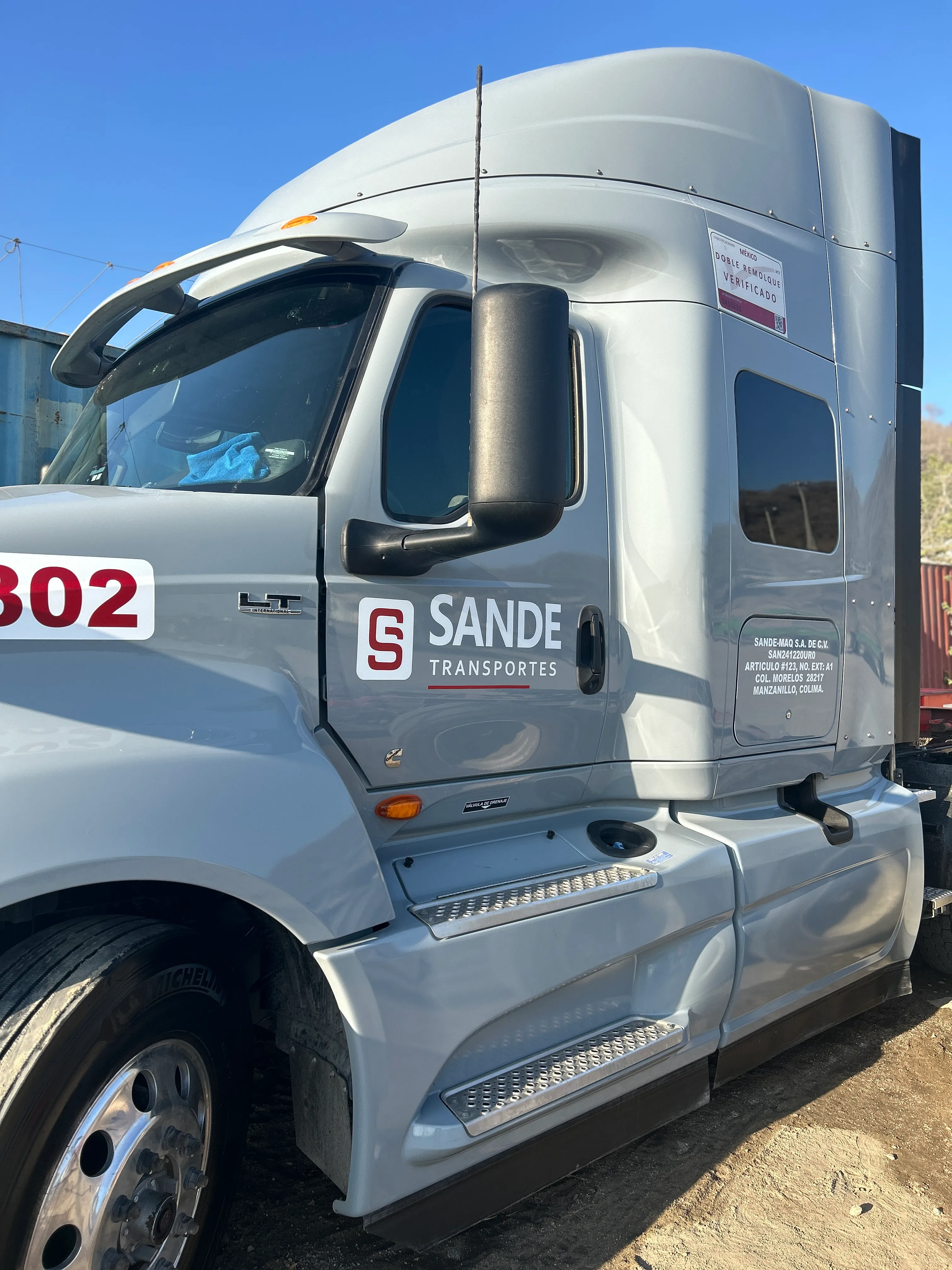 Unidad de flota Sande Transportes