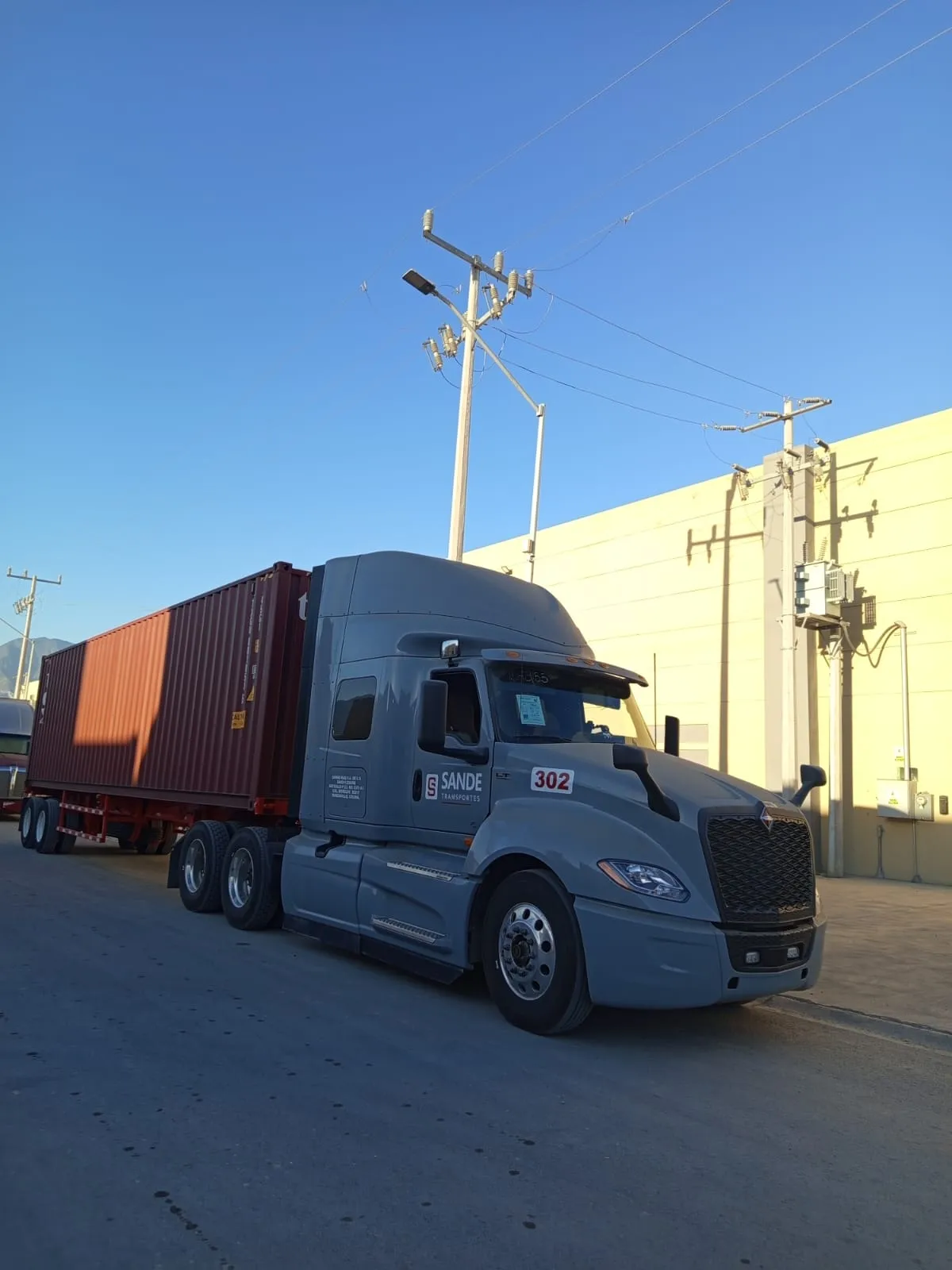 Unidad de flota Sande Transportes