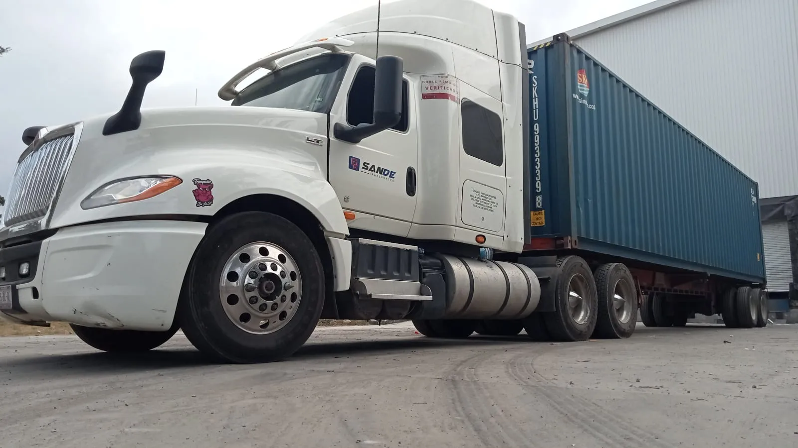 Unidad de flota Sande Transportes