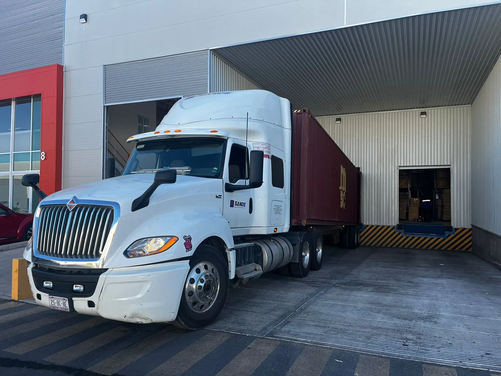 Unidad de flota Sande Transportes