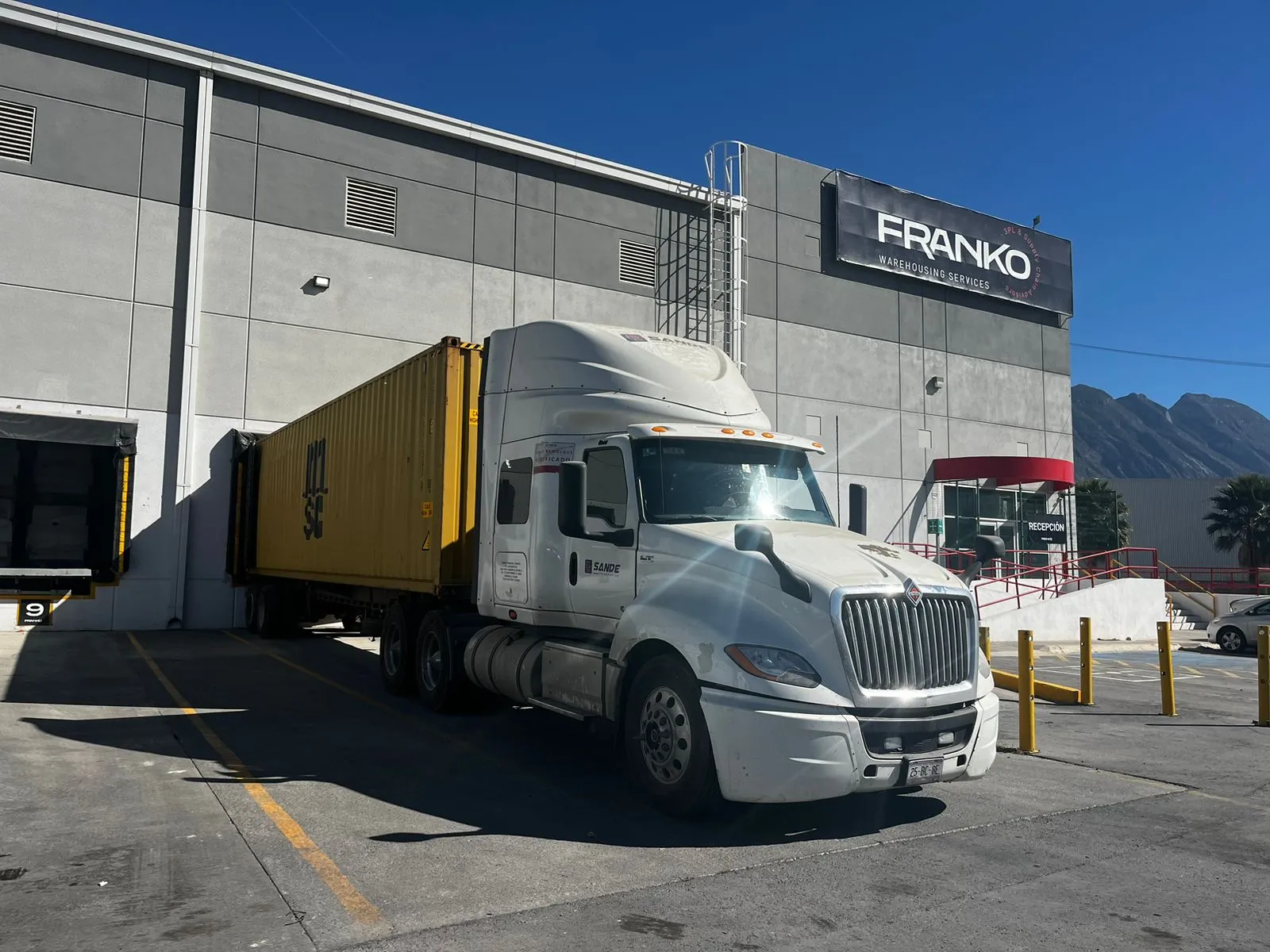 Unidad de flota Sande Transportes